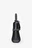 Delvaux Grey Leather Tempête Crush PM Top Handle