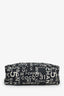 Pre-Loved Chanel™ 2002-03 Black/White Canvas 31 Rue Cambon Luggage Bag