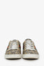 Gucci Beige/Brown GG Supreme Canvas Ace Bee Print Sneakers Size 37