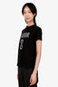 Christian Dior Black Cotton 'J'Adior 8' T-Shirt Size XS