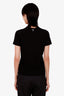 Christian Dior Black Cotton 'J'Adior 8' T-Shirt Size XS