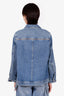 Loewe Blue Logo-Patch Denim Jacket Size 38