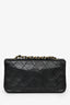 Pre-Loved Chanel™ 1989-91 Black Quilted Lambskin Mini Rectangular Full Flap Bag