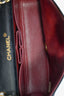 Pre-Loved Chanel™ 1989-91 Black Quilted Lambskin Mini Rectangular Full Flap Bag