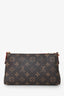 Louis Vuitton 2016 Red/Brown Monogram Pallas Clutch on Chain