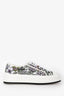 Christian Dior White Multicolour Walk'N'Dior Jardin Boutique Sneakers Size 42