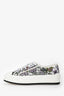 Christian Dior White Multicolour Walk'N'Dior Jardin Boutique Sneakers Size 42