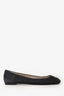 Pre-Loved Chanel™ Black Denim Ballerina Flats Size 42