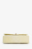 Pre-Loved Chanel™ 22P Iridescent Yellow Quilted Leather Medium Double Flap Bag