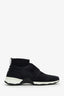 Pre-Loved Chanel™ Black Stretch Slip-On Sneakers Size 38
