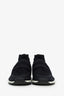 Pre-Loved Chanel™ Black Stretch Slip-On Sneakers Size 38