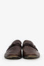 Gucci Brown Leather Loafers Size 6 Mens