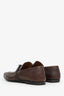 Gucci Brown Leather Loafers Size 6 Mens