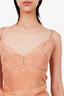 Dries Van Noten Brown Silk Camisole Size 42