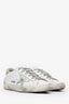 Golden Goose White/Gold Super Star Classic Sneakers Size 36