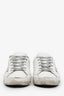 Golden Goose White/Gold Super Star Classic Sneakers Size 36