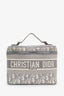 Christian Dior Grey Oblique Monogram Dior Travel Vanity Case