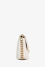 Pre-Loved Chanel™ 2022 White Caviar Quilted Leather Small CC You Flap Bag