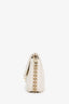 Pre-Loved Chanel™ 2022 White Caviar Quilted Leather Small CC You Flap Bag
