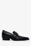 Proenza Schouler Black Leather Loafers Size 39.5