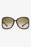 Tom Ford Brown Frame Raquel TF76 Oversized Sunglasses