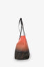 Fendi Orange/Brown Canvas/Leather FF Monogram Tote Medium