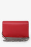 Gucci Red Leather Dionysus Super Mini Crossbody Bag