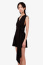Maje Black Lace Belted Sleeveless Playsuit Size 40