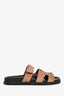 Hermès Dusty Rose Suede Chypre Sandals Size 39.5