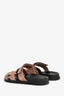 Hermès Dusty Rose Suede Chypre Sandals Size 39.5