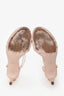 Stuart Weitzman Nude Strap Ankle Heels Size 7.5