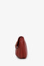 Fendi Red Leather Fendista Pouchette Crossbody