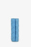 Bottega Veneta Blue Intrecciato Leather Folded Wallet