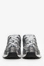 Pre-Loved Chanel™ Black/Grey Coated Tweed Sneakers Size 38