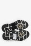Pre-Loved Chanel™ Black/Grey Coated Tweed Sneakers Size 38
