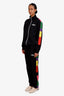 Missoni x Palm Angels Black/Pink Cotton Logo Tracksuit Size M/L