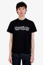 Givenchy Black Cotton Graphic Print T Shirt Size XS Mens