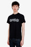 Givenchy Black Cotton Graphic Print T Shirt Size XS Mens