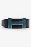 Hermes Orange/Brown Togo/Swift Leather Reversible Constance Belt Size 85