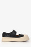 Marni Black Leather/Rubber Platform Mary Jane Sneakers Estimated Size 7.5