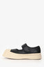 Marni Black Leather/Rubber Platform Mary Jane Sneakers Estimated Size 7.5