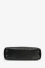 Saint Laurent Black Leather Studded Matelasse Chevron Leather Large Shopping Tote Bag