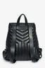 Saint Laurent Black Leather Medium LouLou Backpack