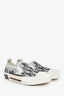 Christian Dior White Oblique B23 League Low-Top Sneakers Size 40