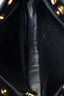 Pre-Loved Chanel™ 1994-96 Vintage Black Lambskin Quilted Chain Interlocking CC Charm Tote Bag