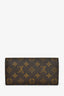 Louis Vuitton 2017 Monogram Canvas 'Emilie Rose Ballerine' Wallet