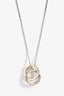 Tiffany & Co. Sterling Silver 1837 Interlocking Circles Pendant Necklace