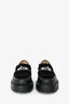 Hermès Black Leather Shearling Kelly Loafers Size 36 - Priced Out Of Season