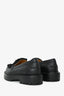 Hermès Black Leather Shearling Kelly Loafers Size 36 - Priced Out Of Season