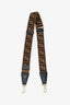 Fendi Brown Zucca FF Adjustable Bag Strap